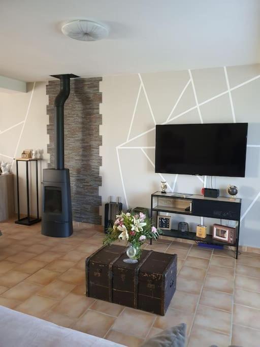 Villa Familiale Avec Spa Et Sauna Saint-Antonin-de-Sommaire Dış mekan fotoğraf